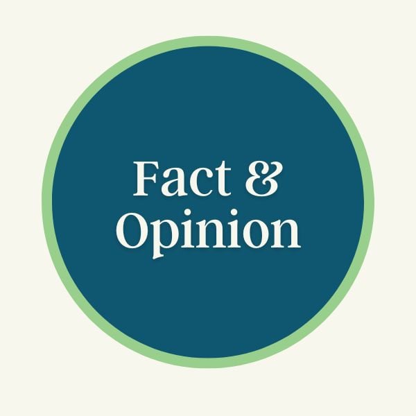 Fact and Opinion
