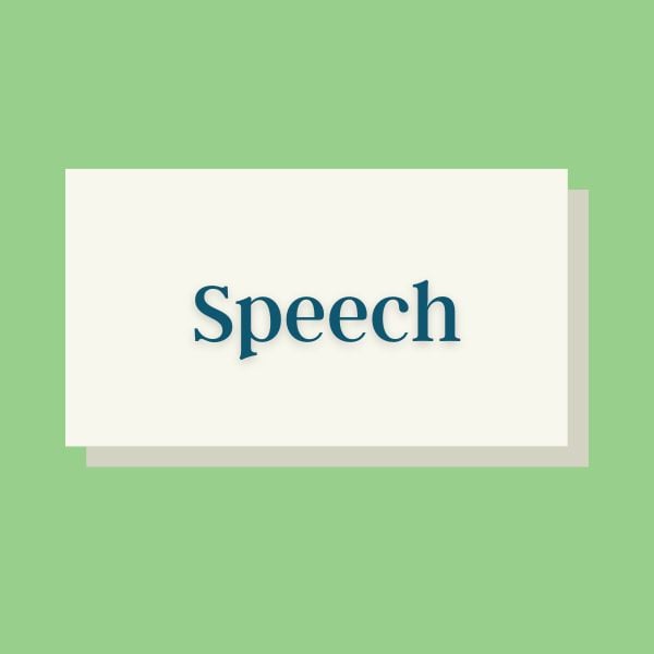 Speech