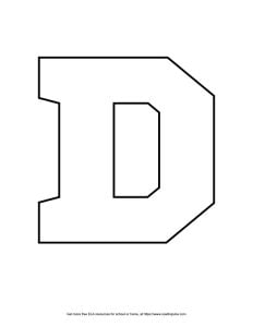 Block Capital Bubble Letter D