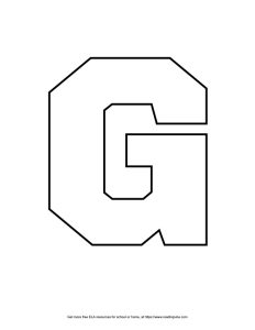 Block Capital Bubble Letter G