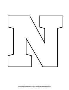 Block Capital Bubble Letter N