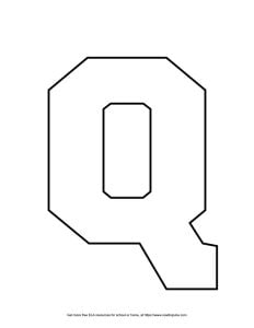 Block Capital Bubble Letter Q