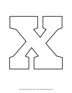 Block Capital Bubble Letter X