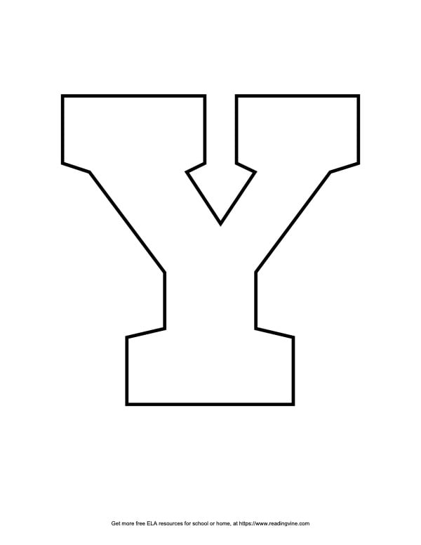 Block Capital Bubble Letter Y