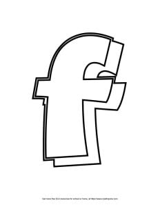 Block Lowercase 3D Bubble Letter F