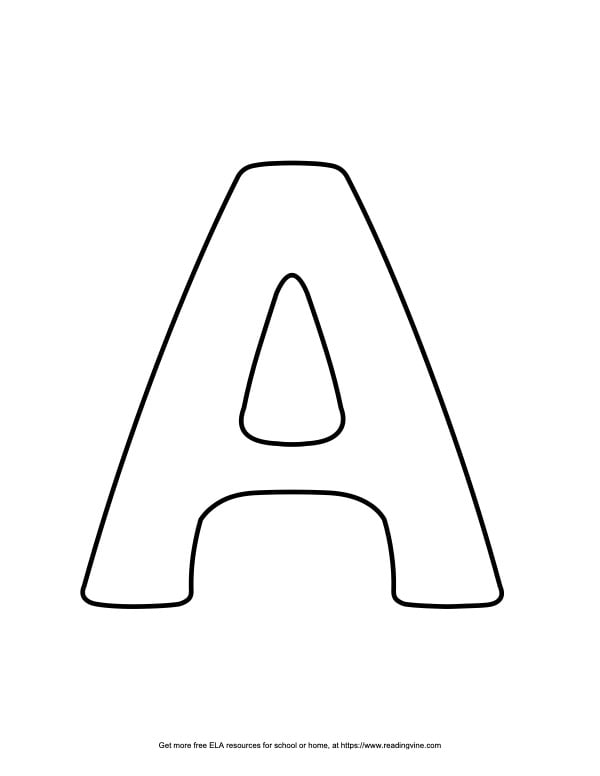 Capital Bubble Letter A