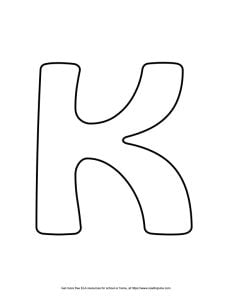 Capital Bubble Letter K