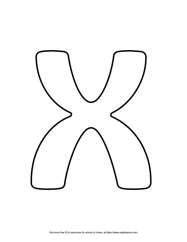 Capital Bubble Letter X