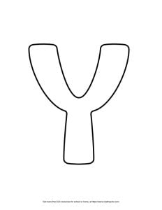 Capital Bubble Letter Y