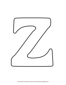 Capital Bubble Letter Z