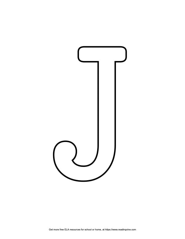 Capital Serif Bubble Letter J Image ReadingVine capital-serif-bubble-letter-j-image-readingvine