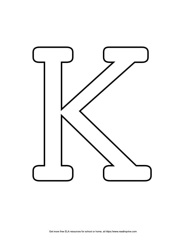 Capital Serif Bubble Letter K Image ReadingVine capital-serif-bubble-letter-k-image-readingvine