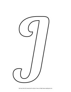 Fancy Capital Bubble Letter J