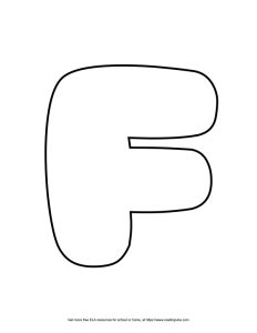 Heart Capital Bubble Letter F