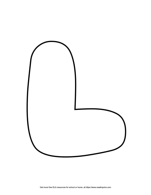 Heart Capital Bubble Letter L