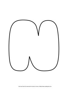 Heart Capital Bubble Letter N