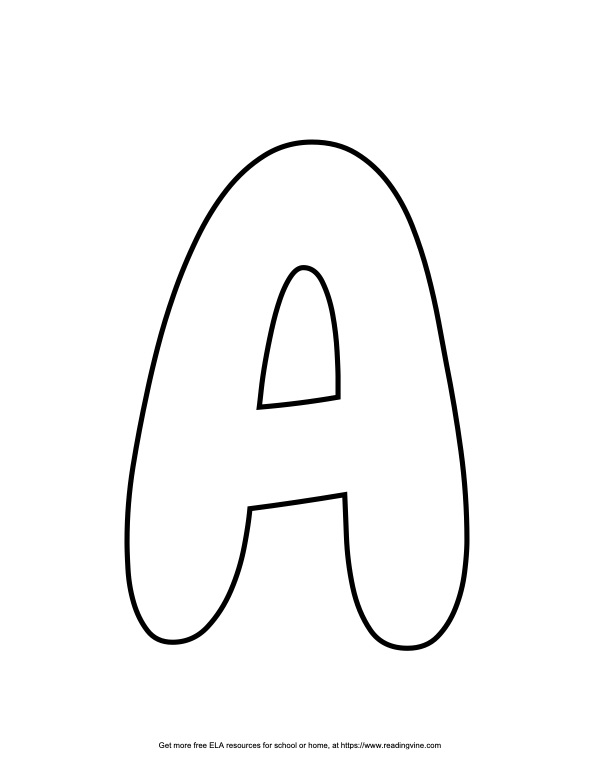 Letter A