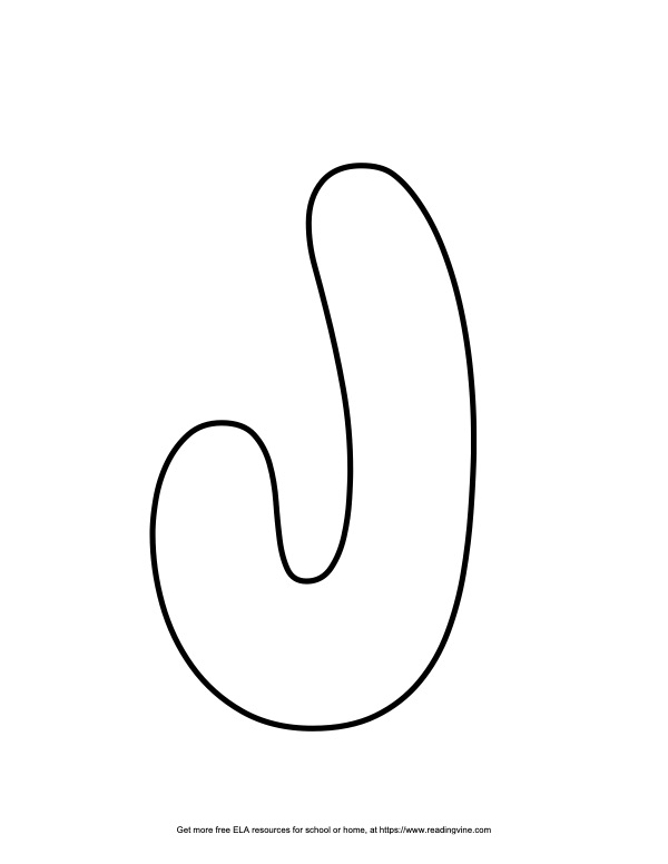Bubble Letter J 19 Free Printable Styles Bubble Letter J 19 Free Printable Styles