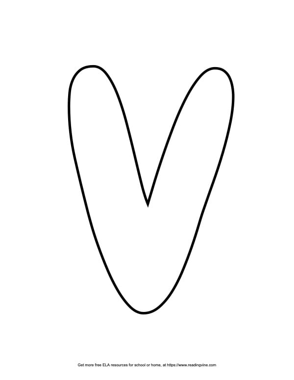 Round Capital Bubble Letter V