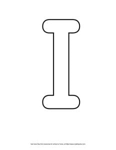 Roundish Capital Bubble Letter I