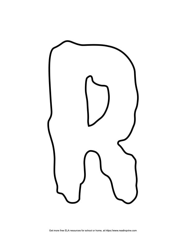 Scary Capital Bubble Letter R