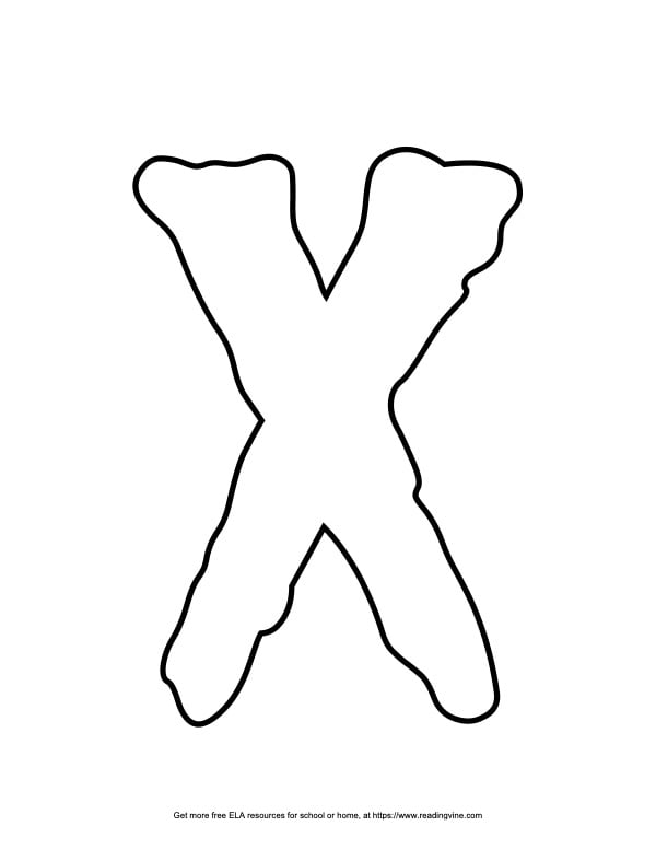 Scary Capital Bubble Letter X