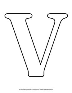 Serif Capital Bubble Letter V