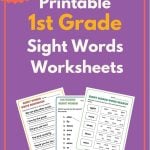 1st grade sight words