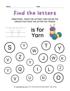 Find and Color the Uppercase Letter T