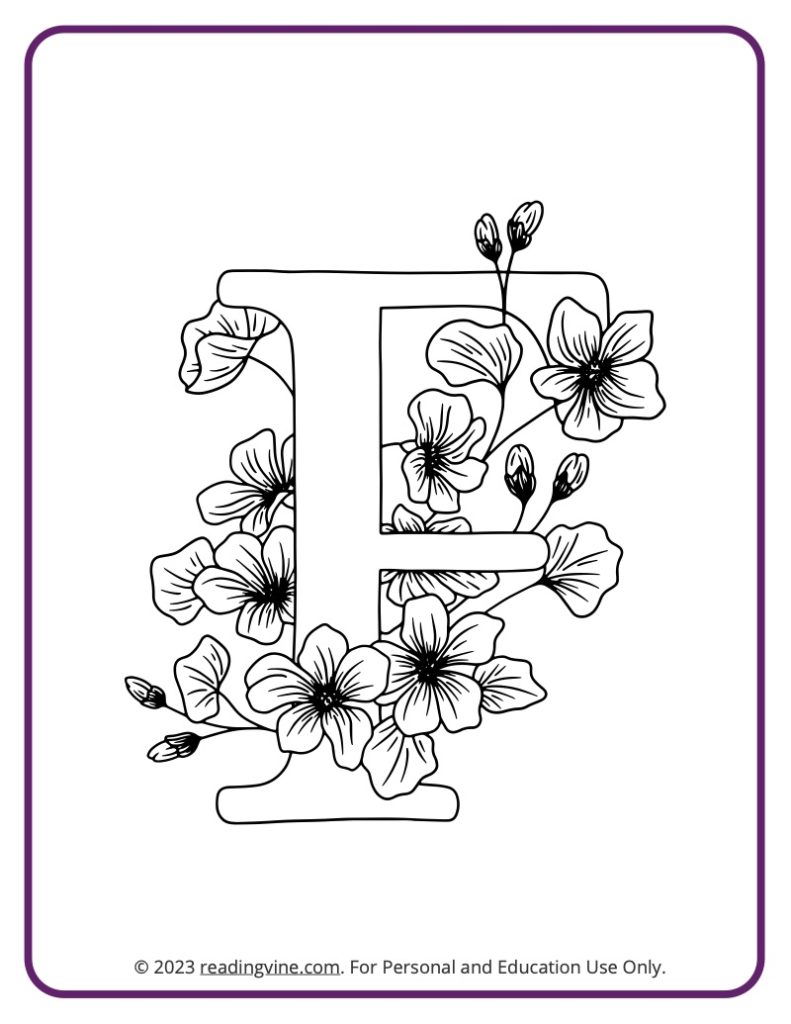 Floral Themed Sheet