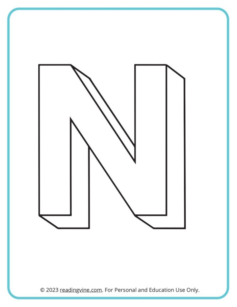 3D Themed coloring pages