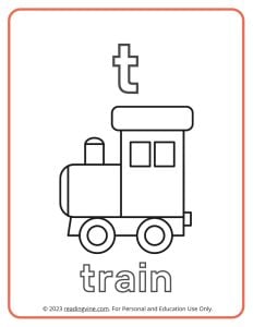 Learning the Alphabet - Printable Coloring Sheet