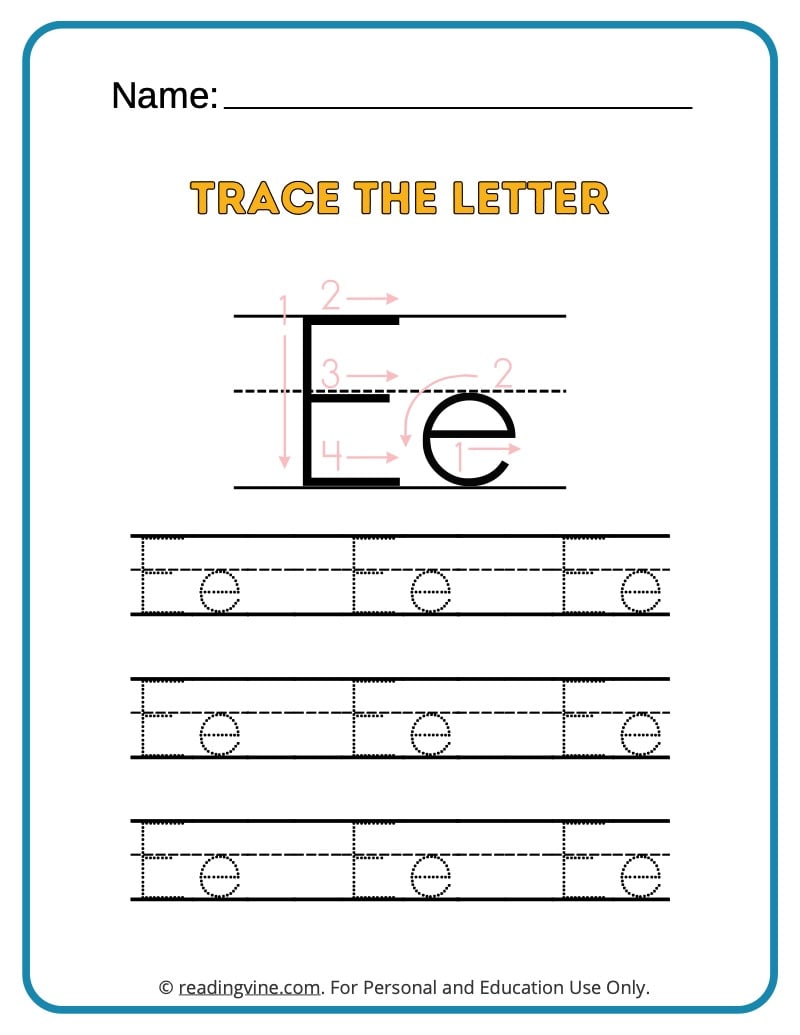 Tracing the Letter