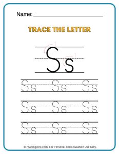 Tracing the S Activity
