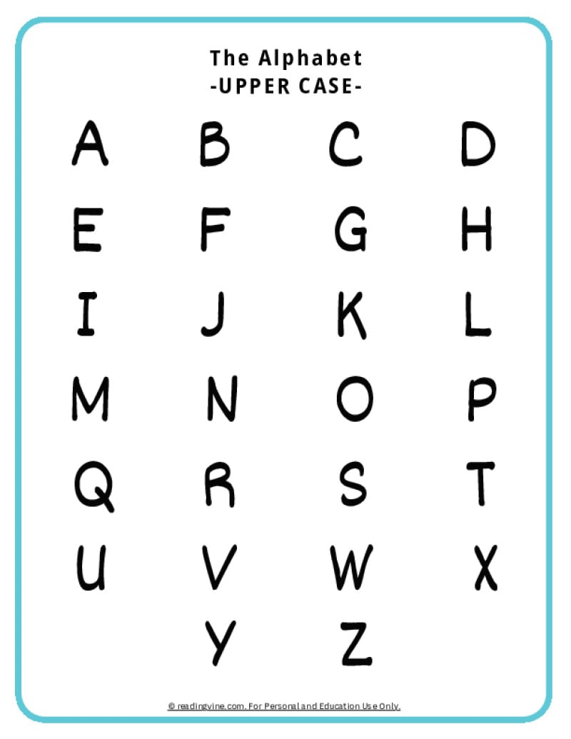 ABC Chart: How To Use An Alphabet Chart + Free Printable