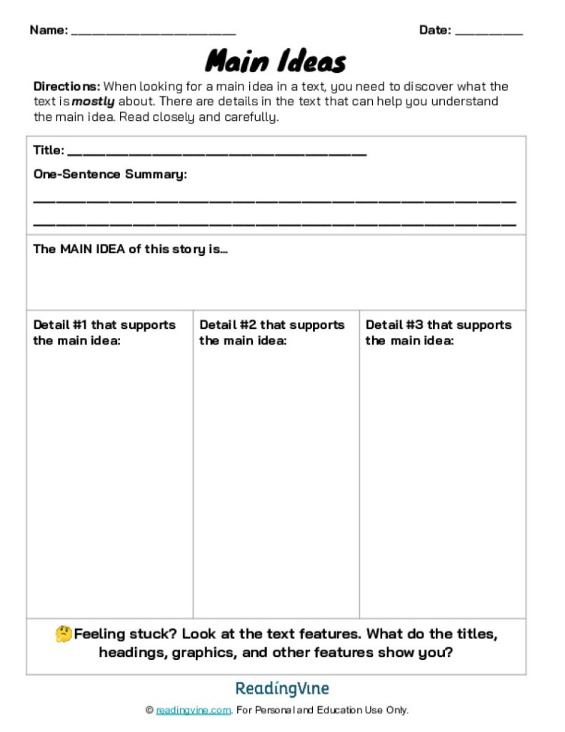 Elementary School Graphic Template