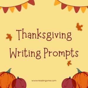 Thanksgiving Writing Prompts