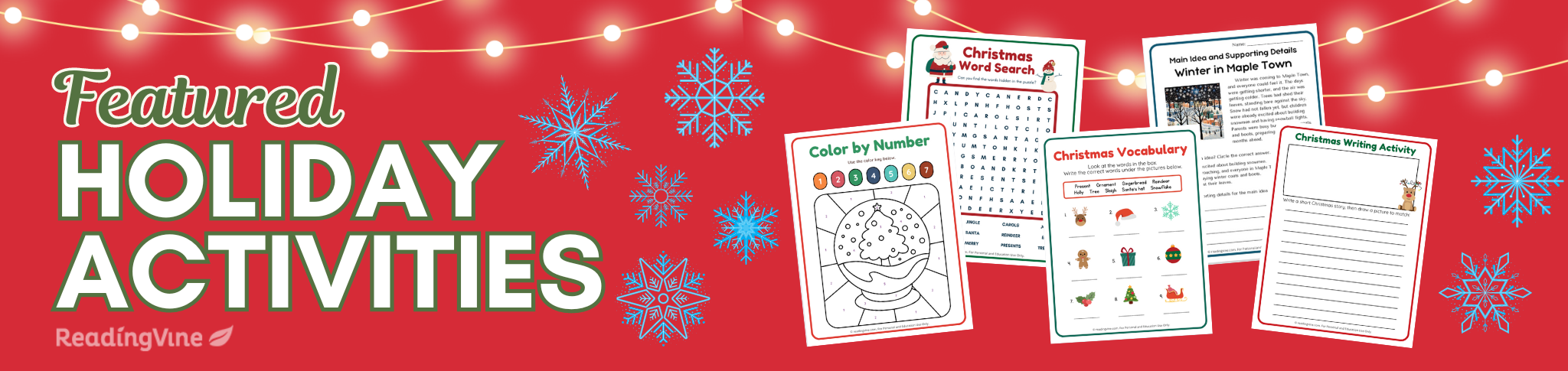 RV Holiday Activities Homepage Banner