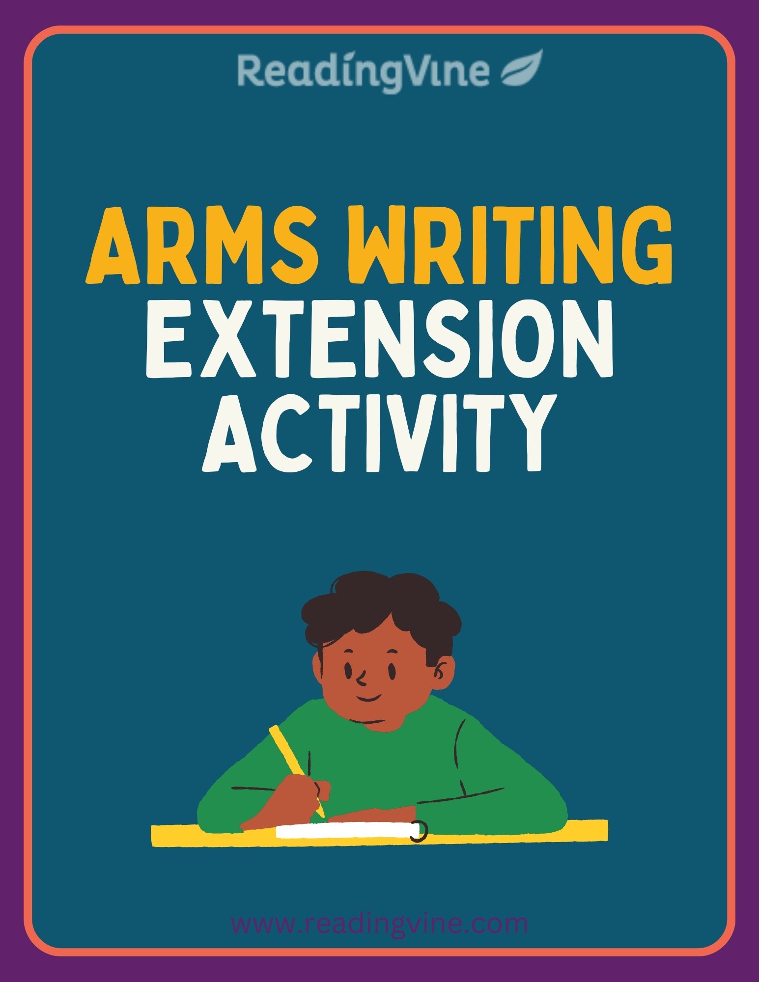 ARMS Writing Extension Activity Image