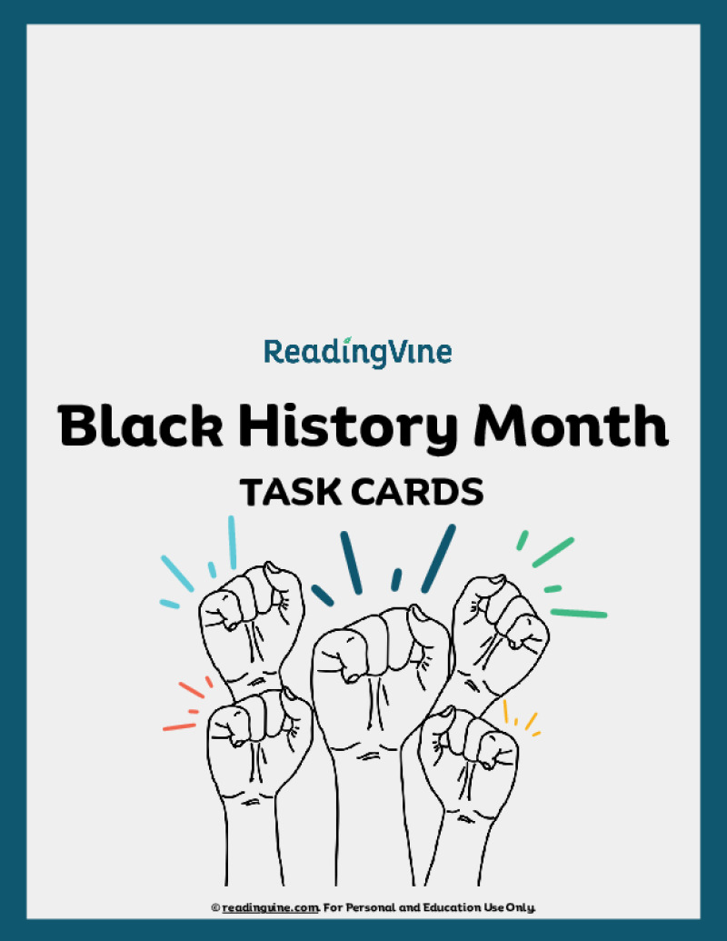 Black History Month Task Cards