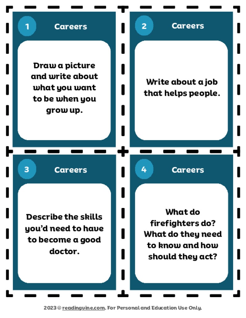 Career Task Cards