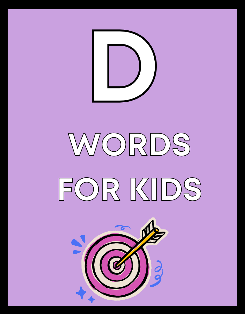 Words for kids a z word lists free resources