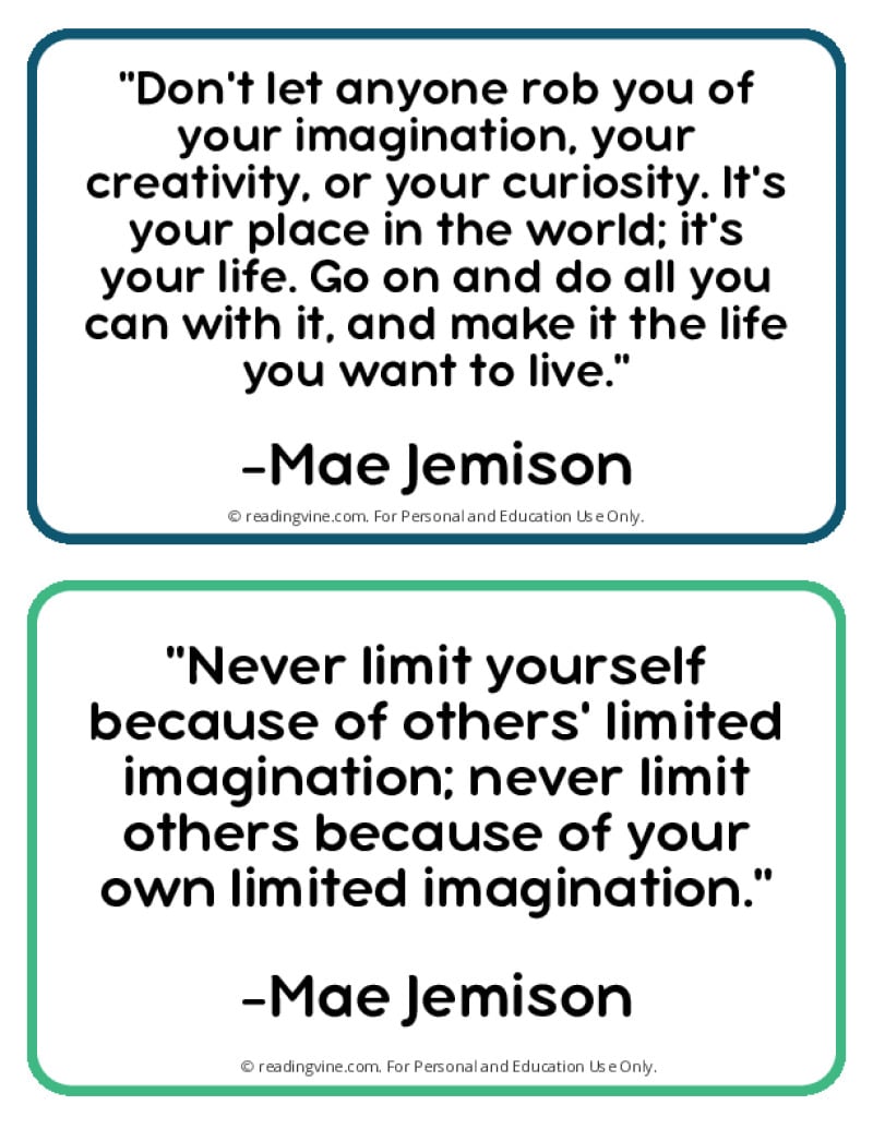Famous Quotes Printable Page One