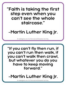 MLK Jr Quotes Printable Page Four