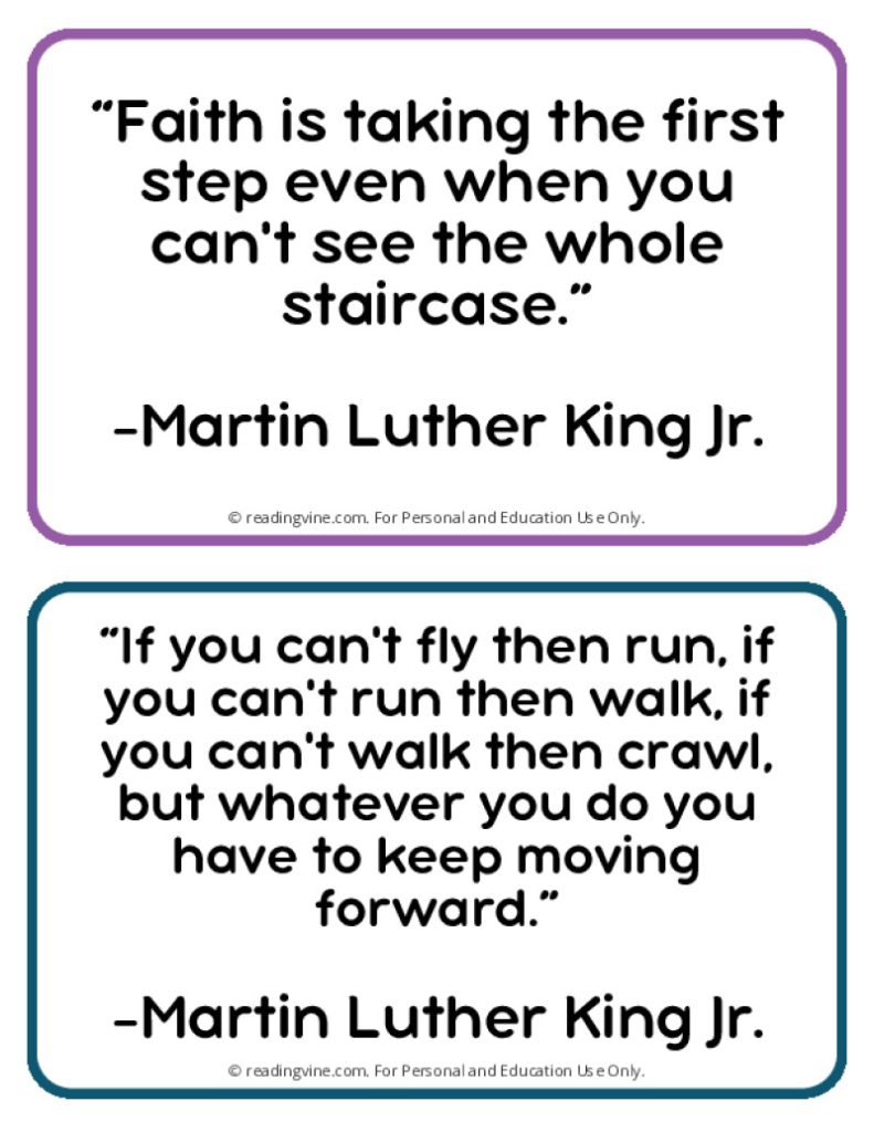 MLK Jr Quotes Printable Page Four