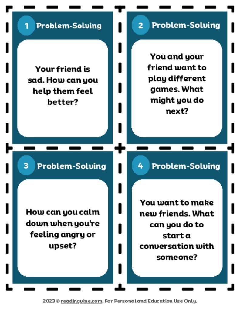 Problem Solving Task Cards