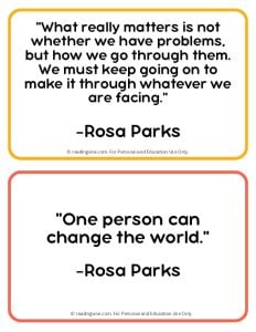 Printable Famous Quotes for Black History Month
