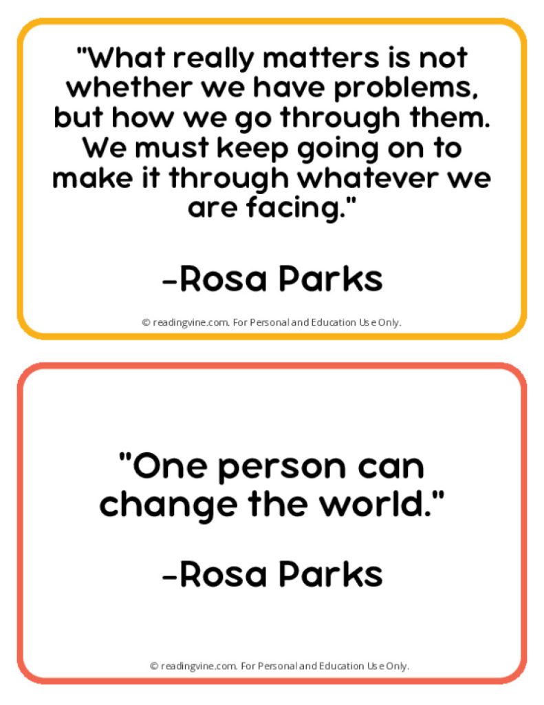 Printable Famous Quotes for Black History Month