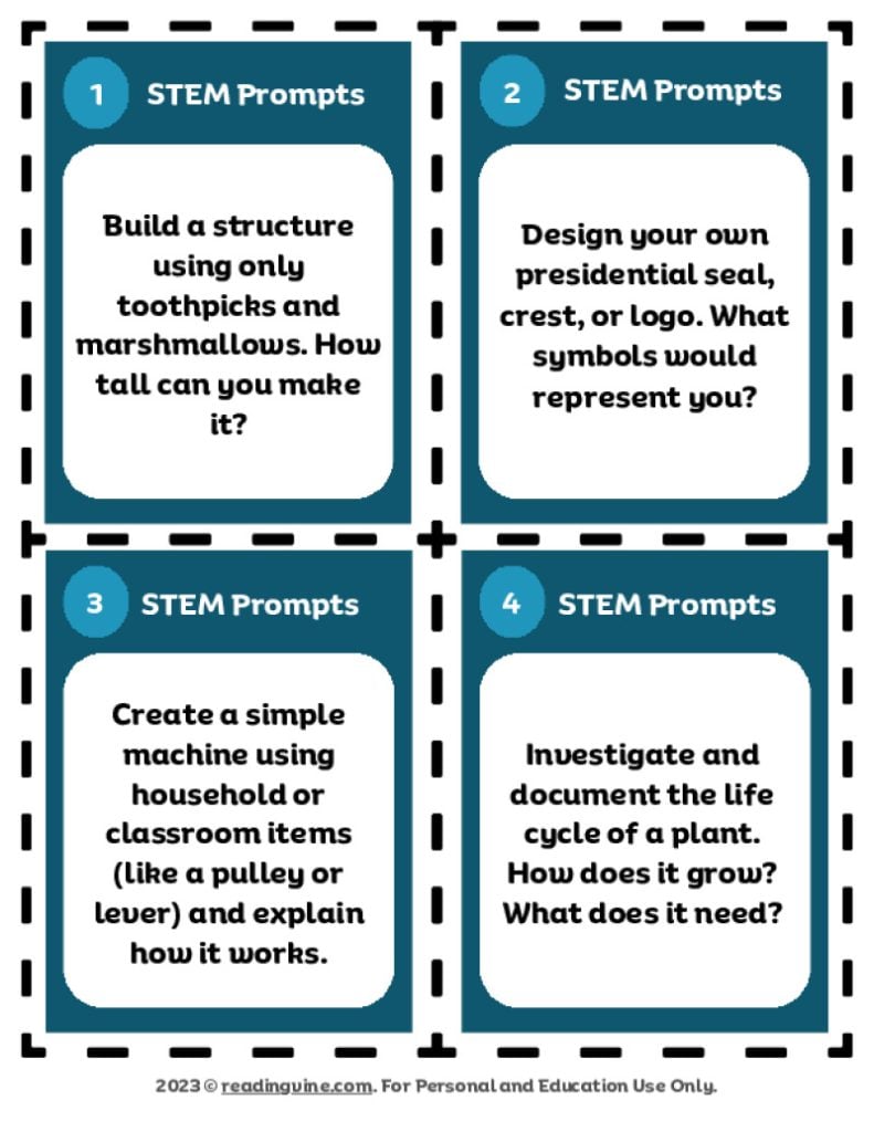 STEM Task Cards