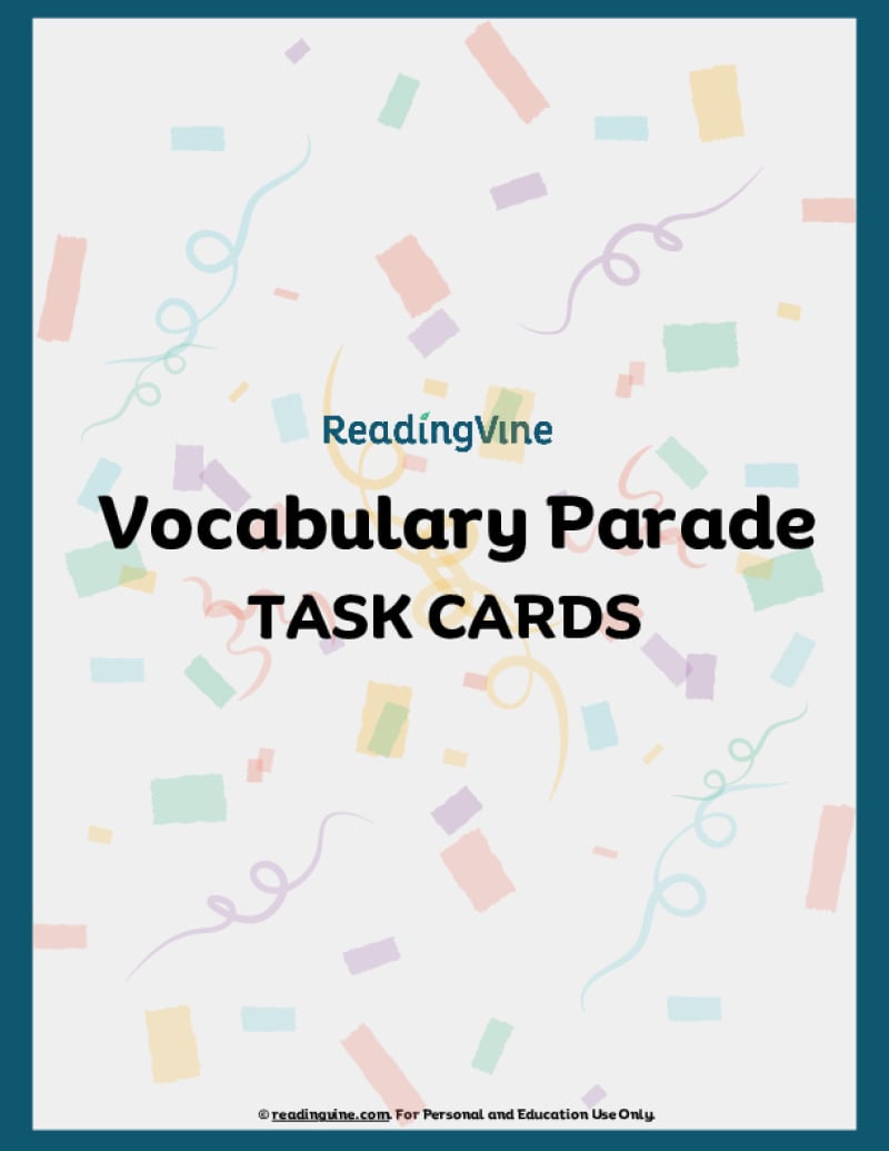 Vocabulary Parade